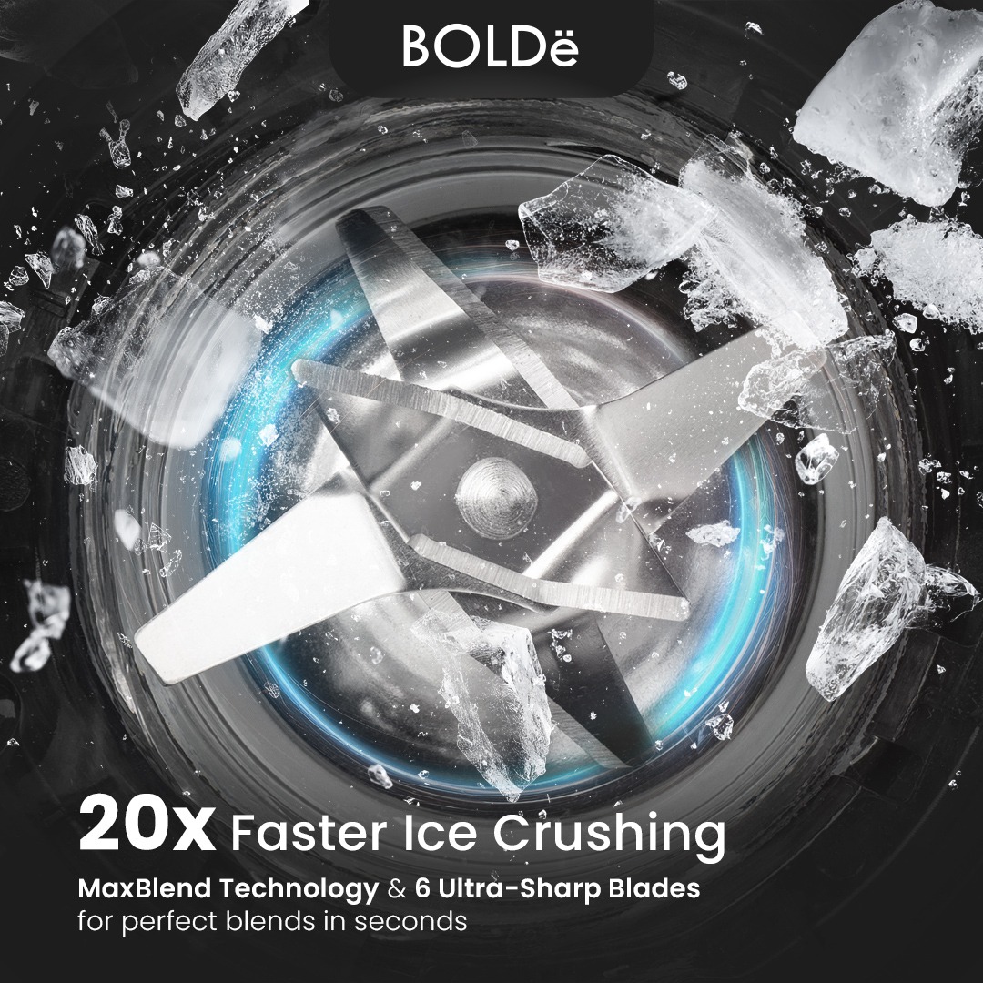 Bolde Smart Digital Blender V8 3 Automatic Modes